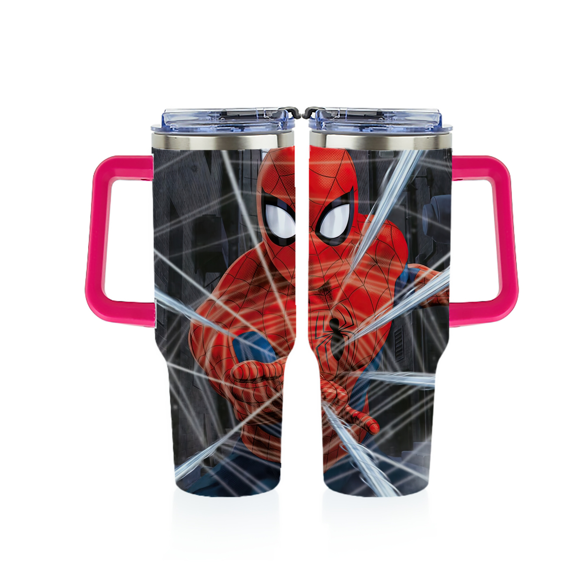 （画像用） Spider Man スパイダーマン 1200ｍLフルプリント車用タンブラー